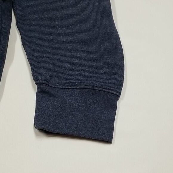 Haggar Sweater Men's Large 1/4 Zip Pull Over With Zipper Pocket Long Sleeve - Picture 4 of 10